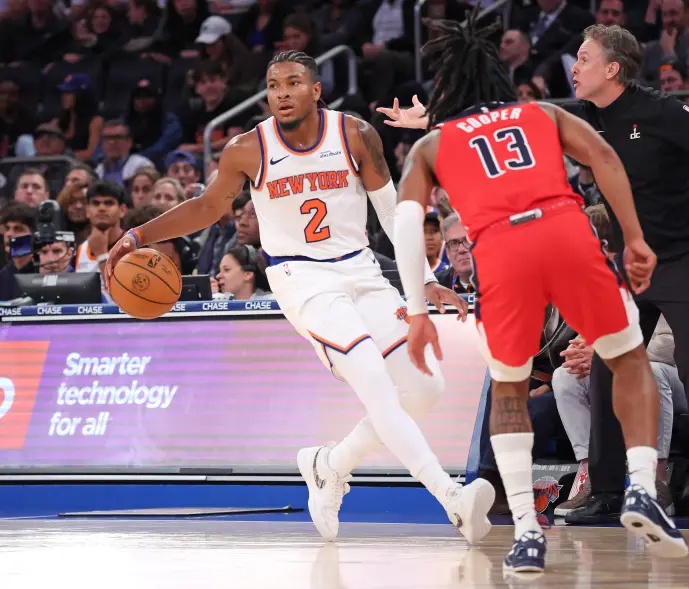 Miles McBride dan Tyler Kolek telah memperbarui kesempatan untuk menjadi cadangan utama bagi Jalen Brunson